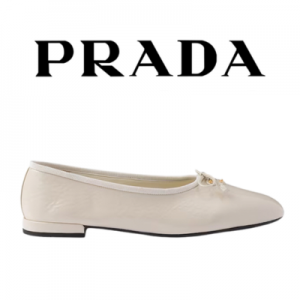 [225~255] PRADA 나플락 페이턴트 가죽 발레리나