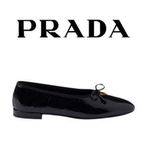 [225~255] PRADA 나플락 페이턴트 가죽 발레리나