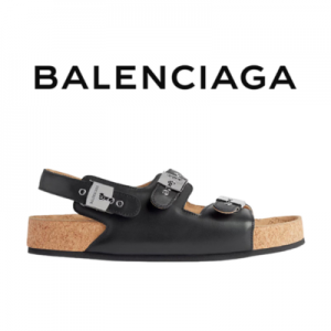 [225~285] BALENCIAGA 숄 플랫 샌들