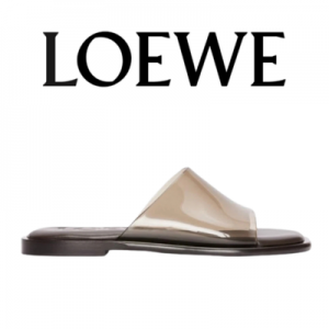 [225~270] LOEWE 페탈 슬라이드 인 트랜스패런트 샌들