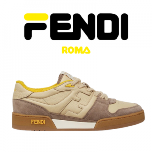 [225~300] FENDI 매치 스웨이드 로우탑 스니커즈