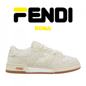 [225~260] FENDI 매치 스웨이드 로우탑 스니커즈