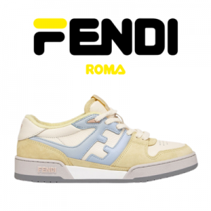[225~300] FENDI 매치 스웨이드 로우탑 스니커즈