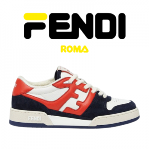 [225~300] FENDI 매치 스웨이드 로우탑 스니커즈