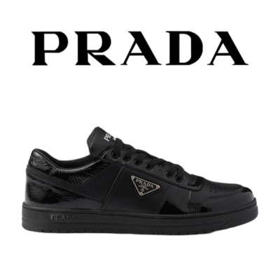 [250~300] PRADA 다운타운 페이턴트 레더 스니커즈