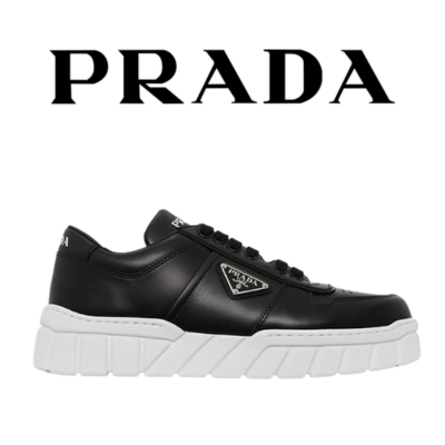 [250~285] PRADA 레더 스니커즈
