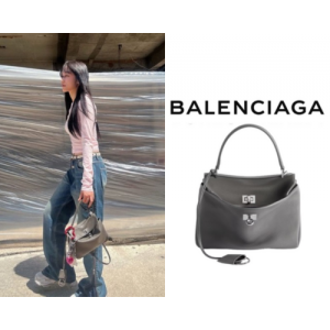 [노윤서 PICK] BALENCIAGA 로데오 미니 핸드백_그레이 실버
