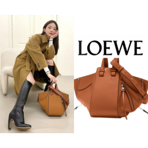 [강민경 PICK] LOEWE 스몰 해먹백
