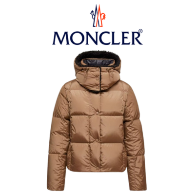 [WOMEN] MONCLER Castelnou 스퀘어 퀄팅 후드 다운 자켓