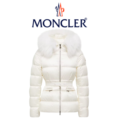 [WOMEN] MONCLER Boed 후드 트리밍 다운 자켓