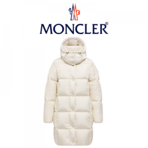 [WOMEN] MONCLER Litte 스퀘어 후드 롱 다운 자켓
