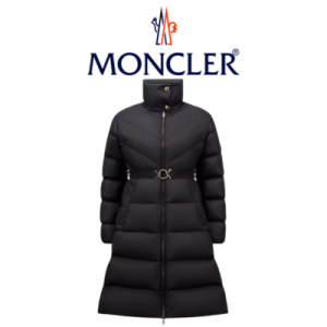 [2 COLOR ] MONCLER Brou 사선 퀄팅 롱 다운 자켓