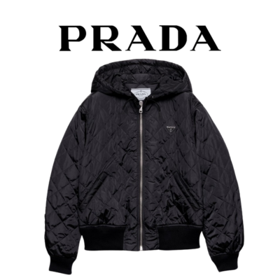 [WOMEN] PRADA 리나일론 퀄티드 자켓