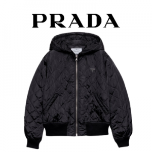 [WOMEN] PRADA 리나일론 퀄티드 자켓